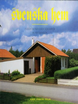 cover image of Svenska hem